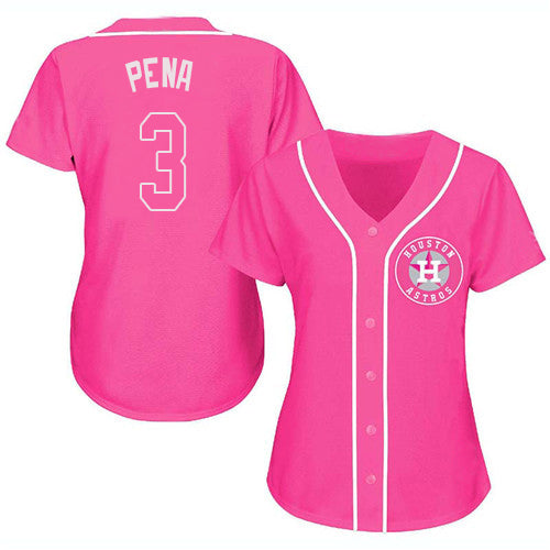 Baseball Jersey Houston Astros Jeremy Pena Pink Fashion Stitched Jerseys 1338