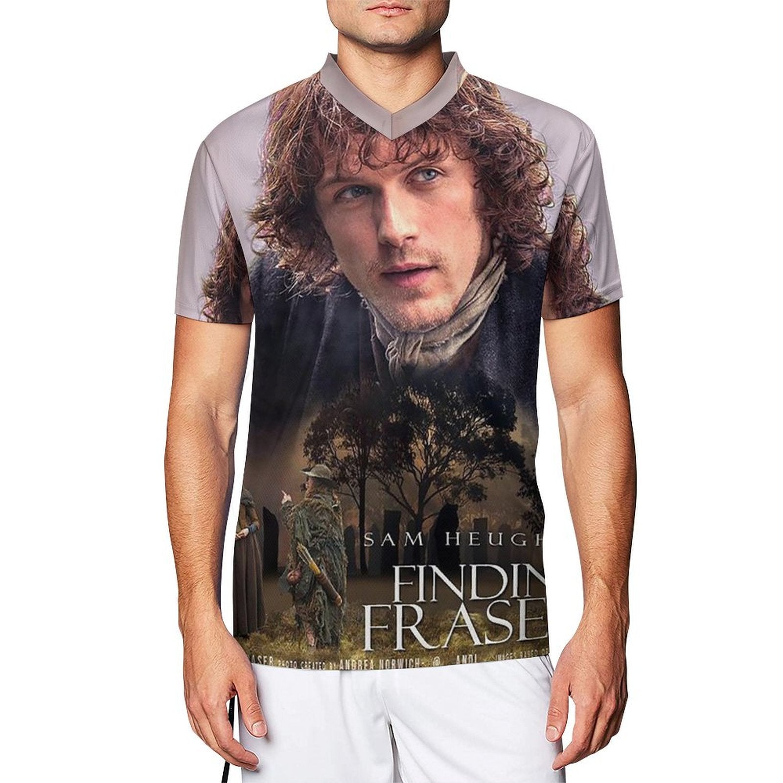 Camiseta de fútbol personalizada Jamie Outlander