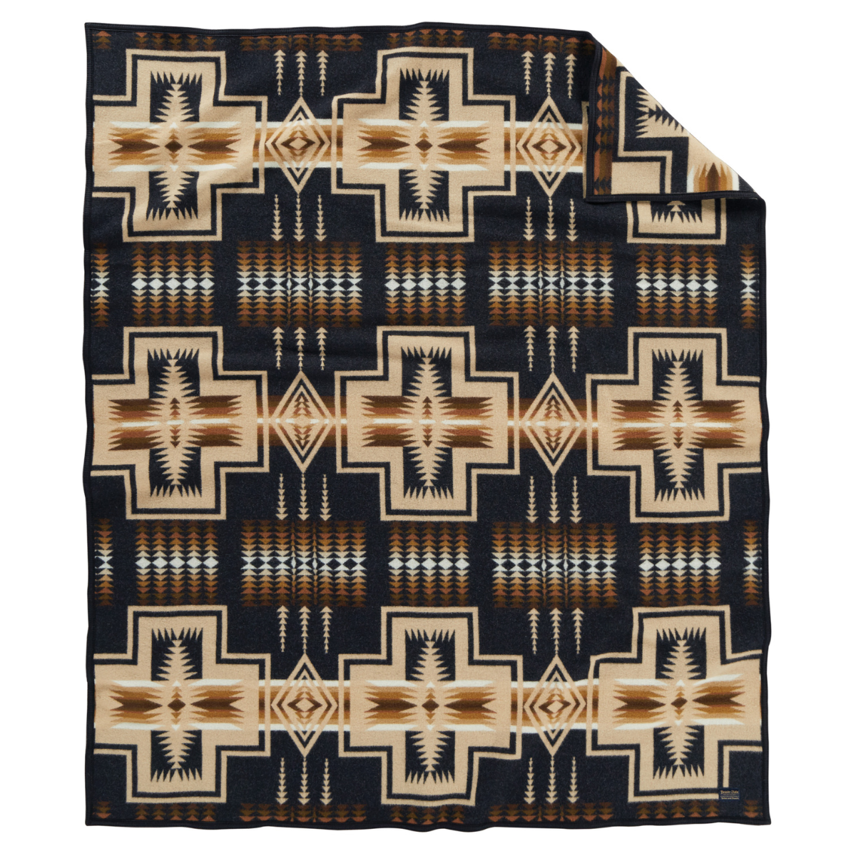 Pendleton Oxford Harding Jacquard Wool Blanket, Twin