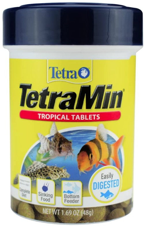 TetraMin Tropical Tablets Fish Food for Bottom Feeders