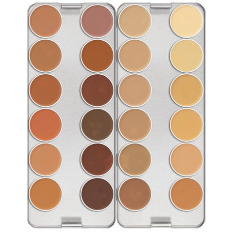 Kryolan Dermacolor Camouflage Creme Palette 24 Colors