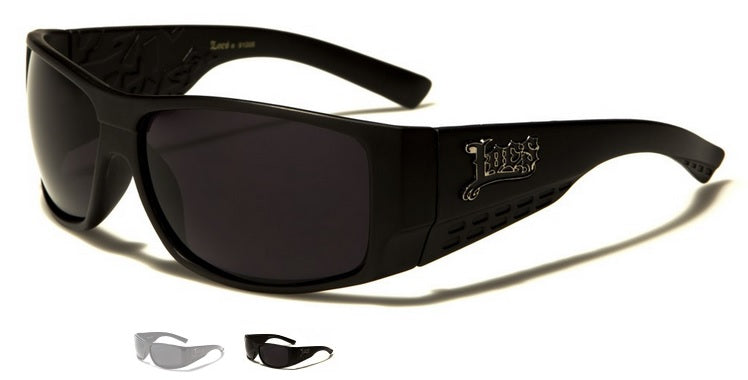  Men's Sunglasses - Rectangle Shape Hardcore Shades- Biker Gangs Sports Glasses 