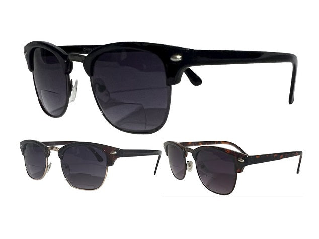  Unsex Bifocal Sunglasses - Classic Style Readers for Men and Women 