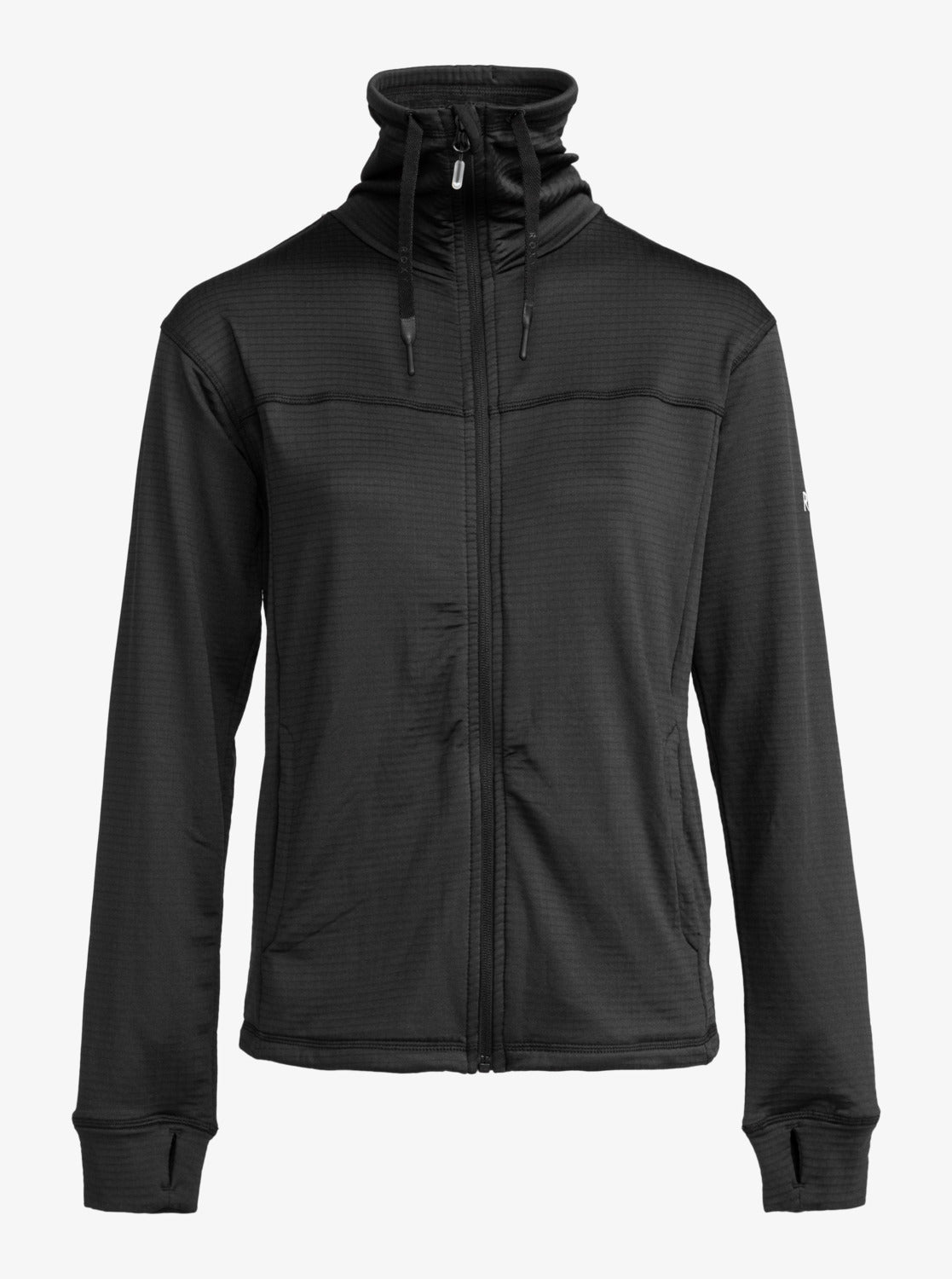 Vertere Technical Zip-Up Fleece - True Black