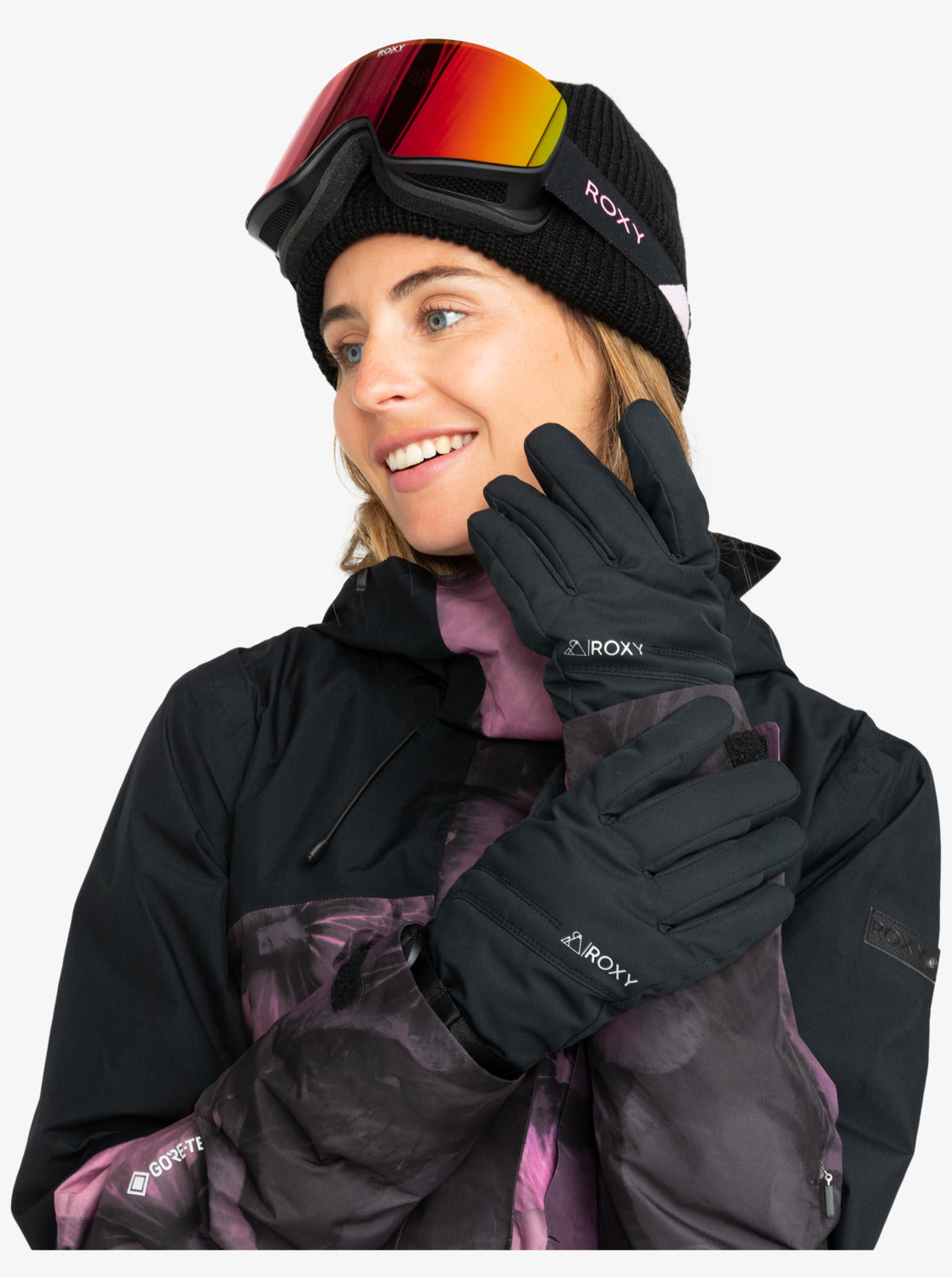 Gore-Tex? Fizz Insulated Snowboard/Ski Gloves - True Black