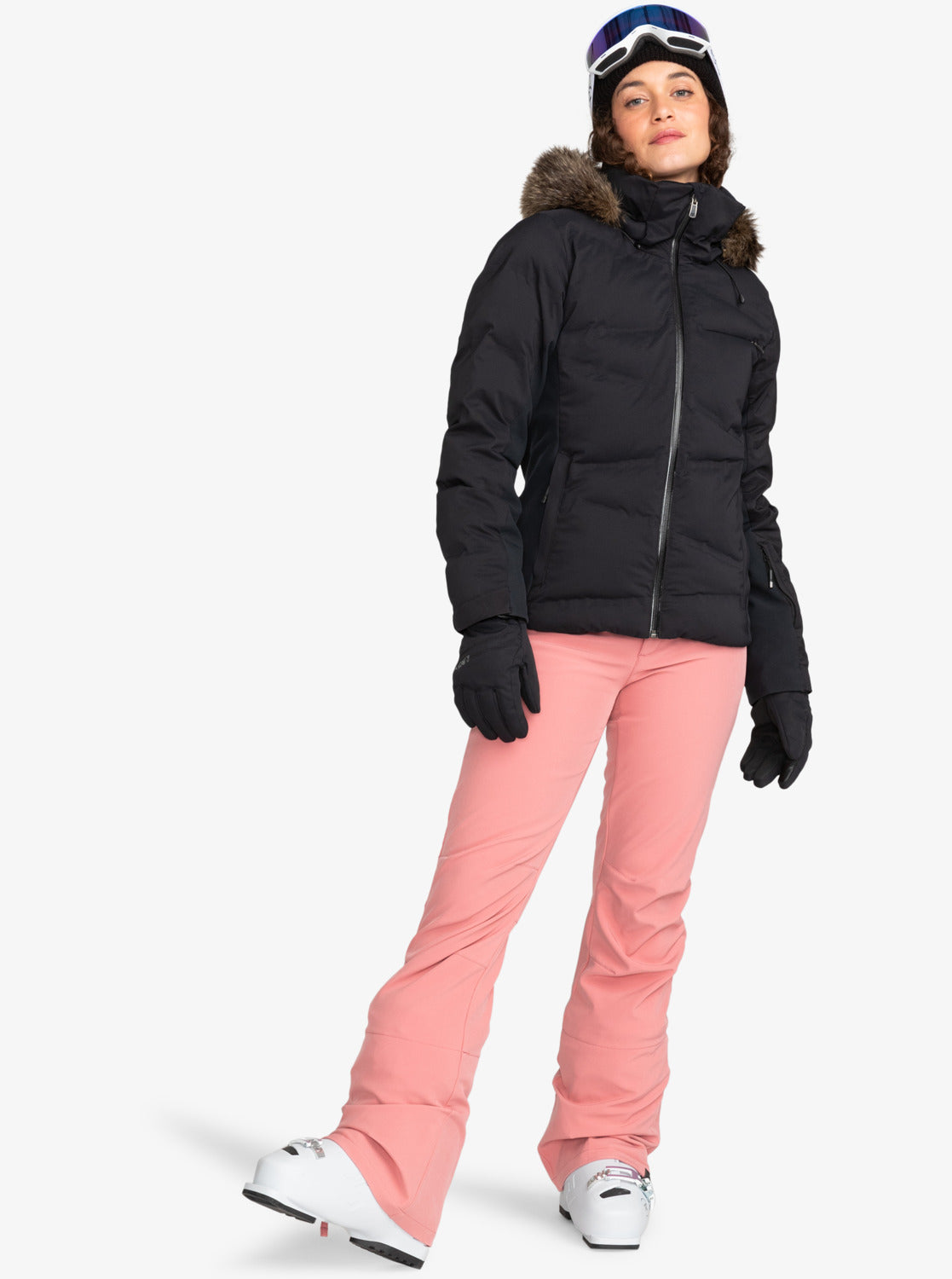 Rising High Technical Snow Pants - Dusty Rose