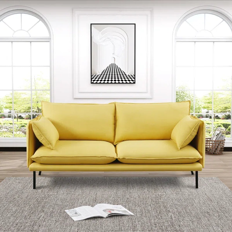 Modern 2-Piece Sofa Set with High-Quality Upholstery