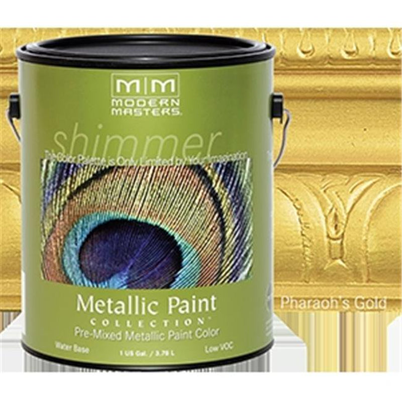 ME660 1 Gallon Pharaohs Gold Metallic Paint - Semi Opaque