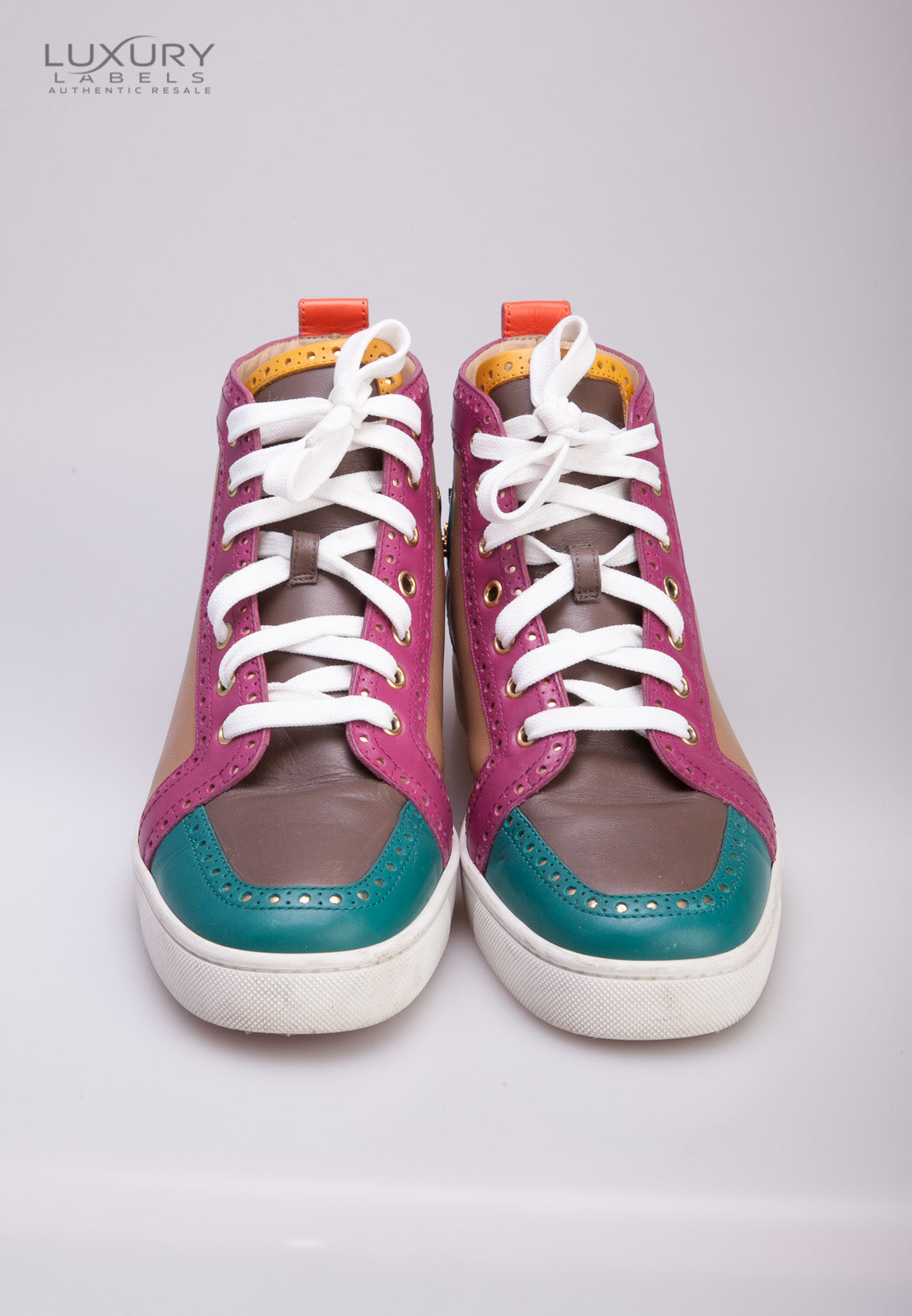 Christian Louboutin Leather Sneakers sz 41.5