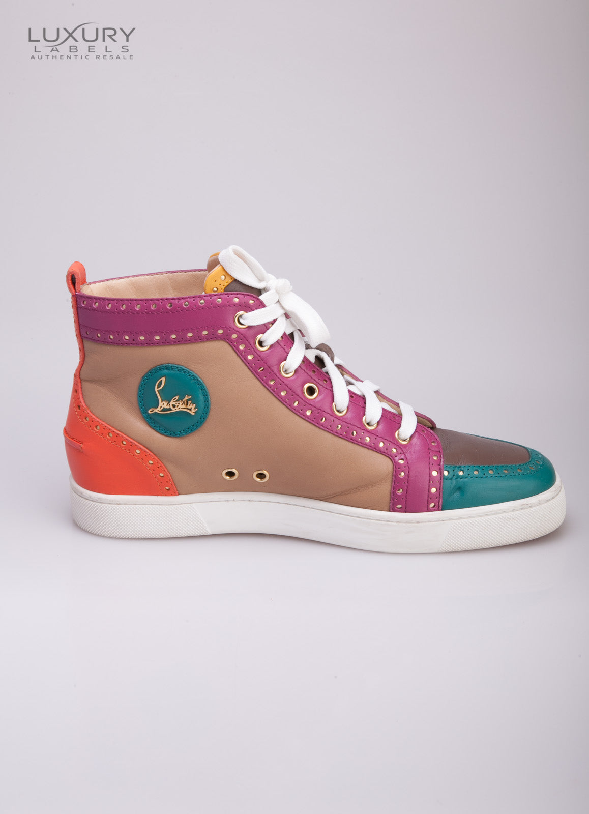 Christian Louboutin Leather Sneakers sz 41.5