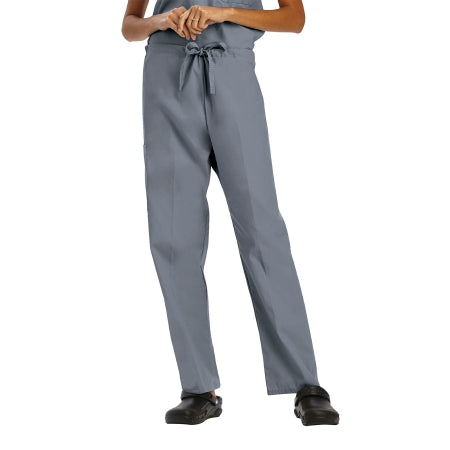 Fashion Seal Uniforms 8204-L Scrub Pants Simply Soft Cargo Large Pewter Unisex