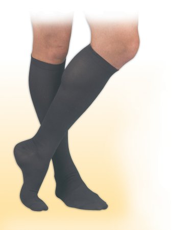 BSN Medical H2561 Compression Socks JOBST Activa Knee High Small Black Closed Toe