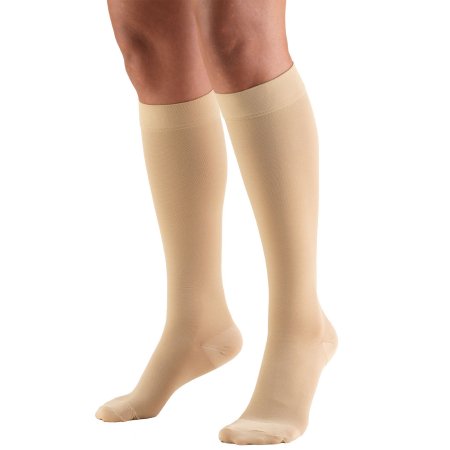 Truform 8865-BG-MED Compression Stocking Truform Knee High Medium Beige Closed Toe