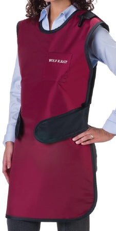Wolf X-Ray 65026TC-35 X-Ray Apron Red Easy Wrap Style X-Large