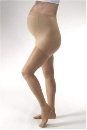 BSN Medical 121539 Maternity Compression Pantyhose JOBST Ultrasheer Waist High Medium Classic Black Closed Toe