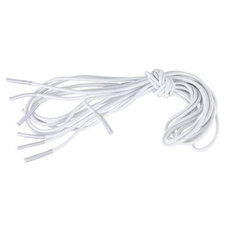 Fabrication Enterprises 86-1126 Shoelaces White