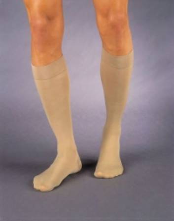 BSN Medical 114628 Compression Stocking JOBST Relief Knee High X-Large Beige Open Toe