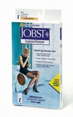 BSN Medical 121536 Maternity Compression Pantyhose JOBST Ultrasheer Waist High Medium Natural / Silky Beige Closed Toe