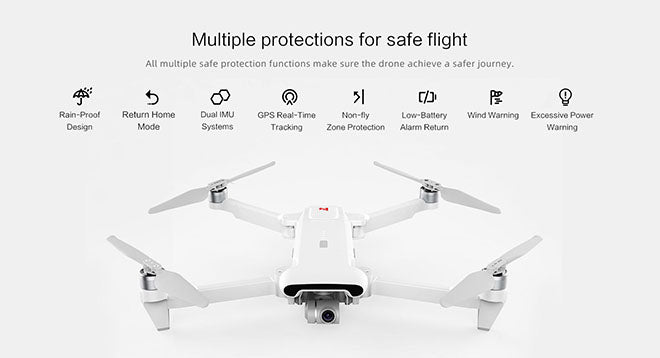 FIMI X8SE V2 4K Drone 3-Axis Gimbal 35mins Flight Time Professional Aerial Photography HDR Camera GPS 10KM FPV Quadcopter