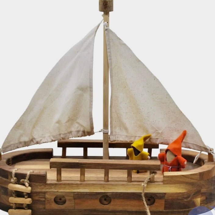 Natural Wooden Adventure Ship