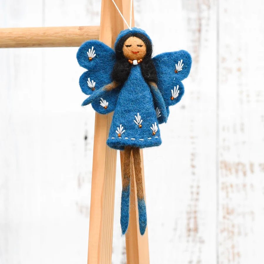 Felt Fairy Blue Dress