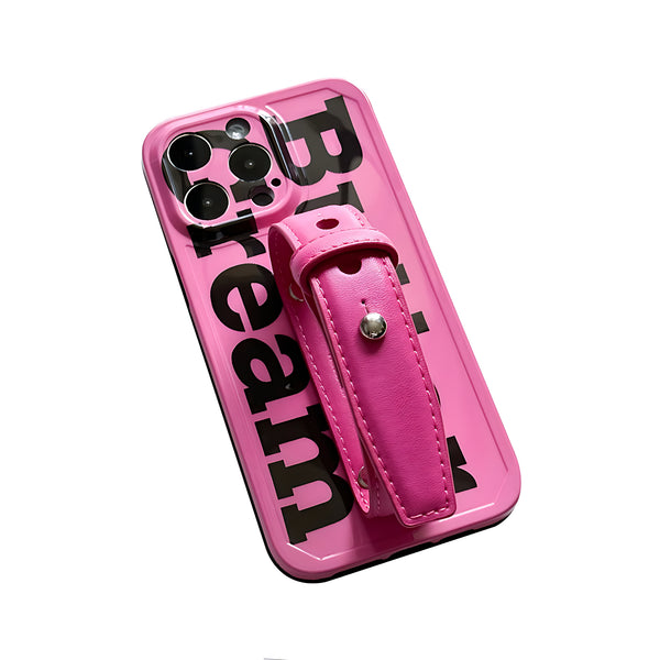 pink phone case