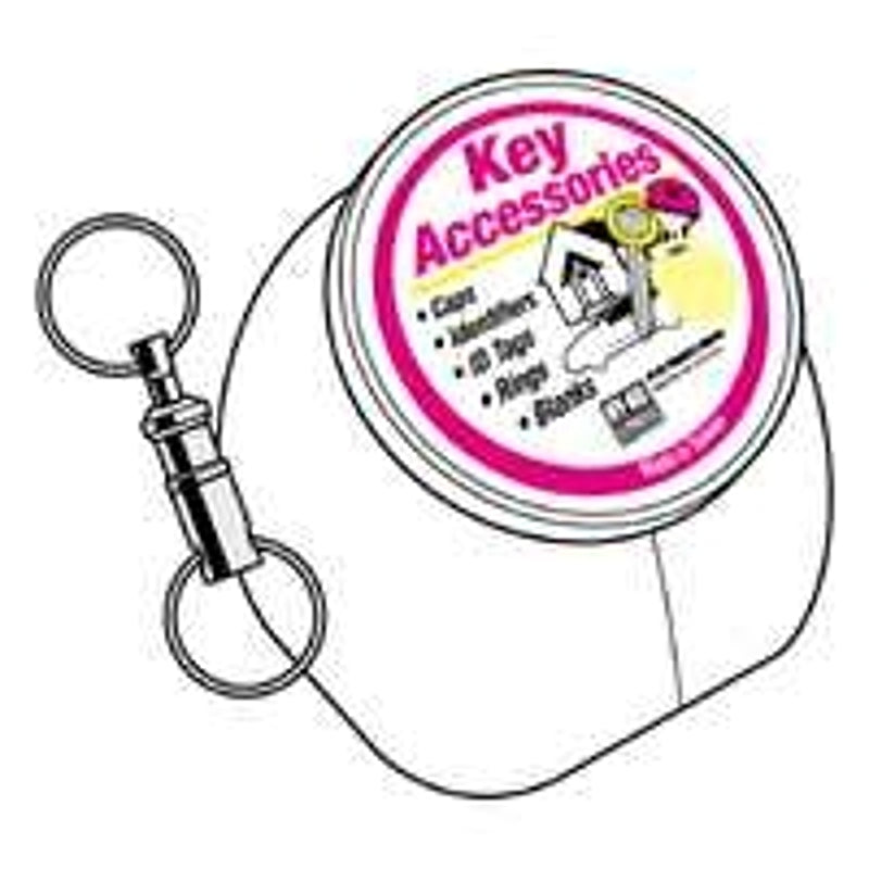 Hy-Ko KT117 Key Ring, Pack of 75