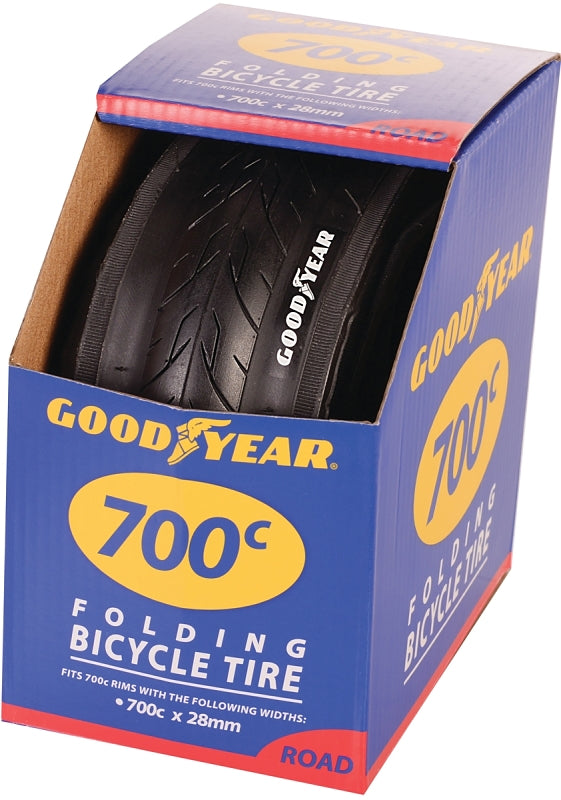 Kent 91064 Road Tire, Folding, Black, For: 700c x 28 mm Rim, Pack of 2