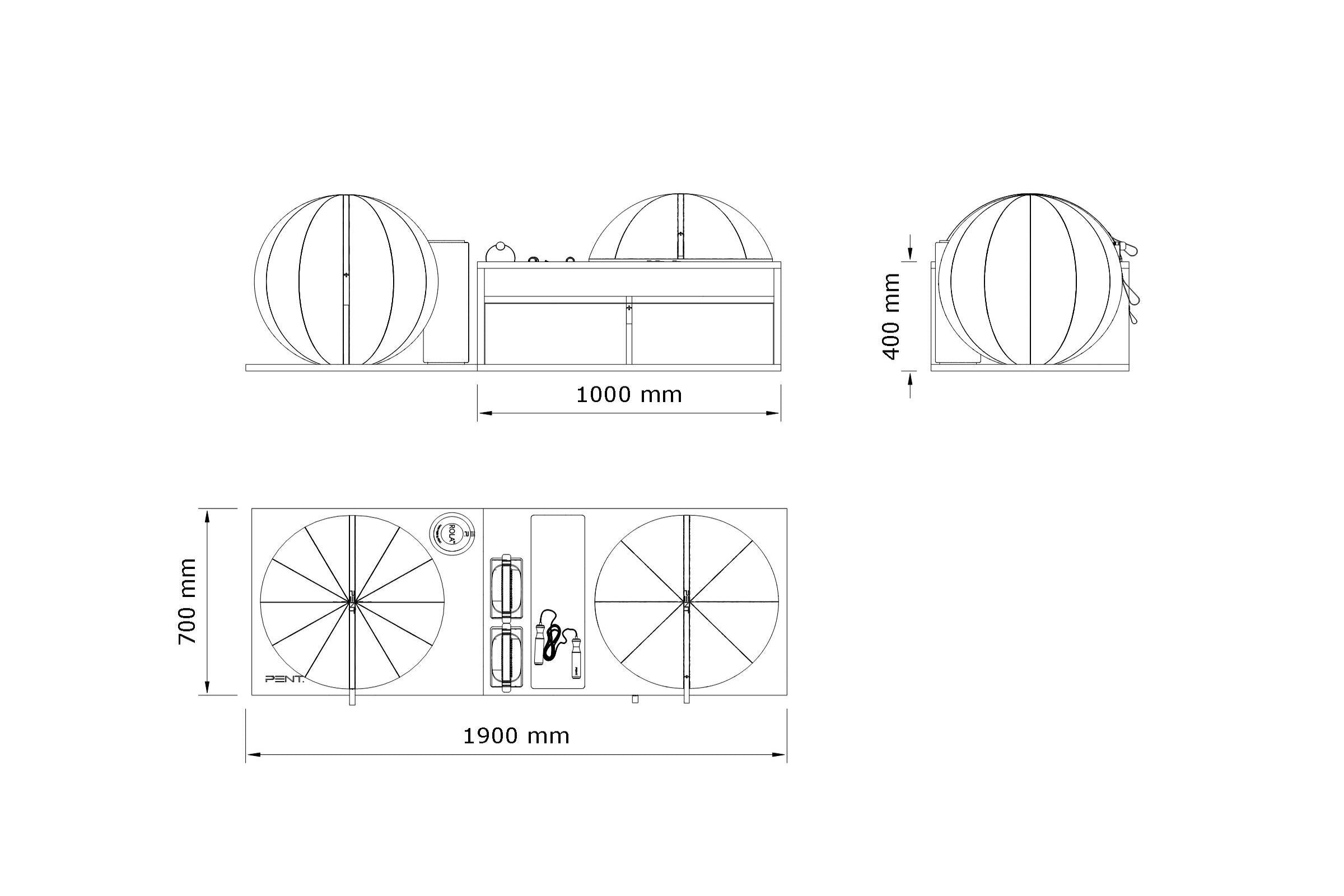 PENT. RACKA?  Set With Luxury Fitness Equipment