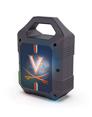 NCAA Virginia Cavaliers ShockBox XL Wireless Bluetooth Speaker, Team Color