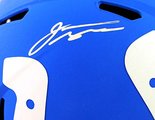 Jonathan Taylor Autographed Indianapolis Colts AMP Speed F/S Helmet- Fanatics