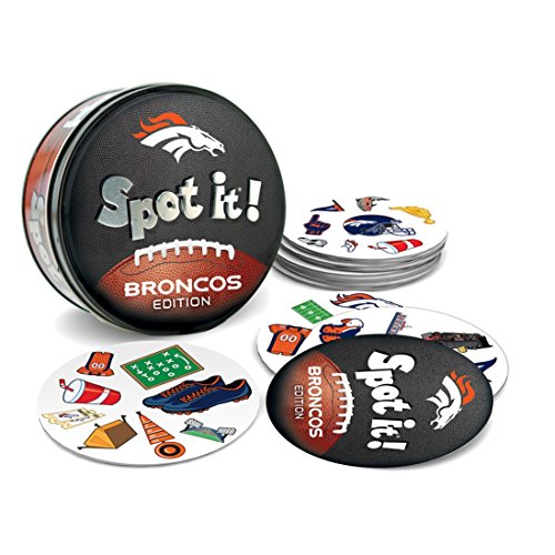 MasterPieces NFL Spot It! Denver Broncos