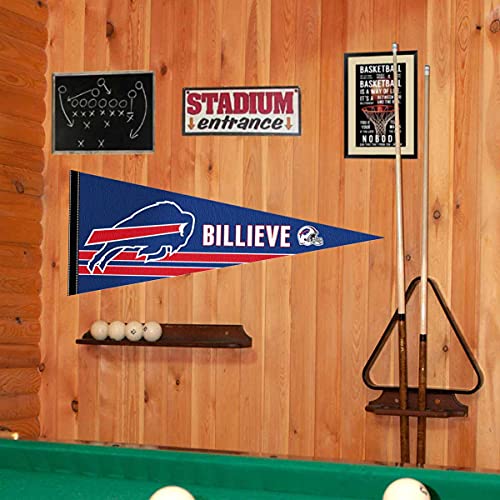 WinCraft Buffalo Bills Billieve Pennant Banner Flag