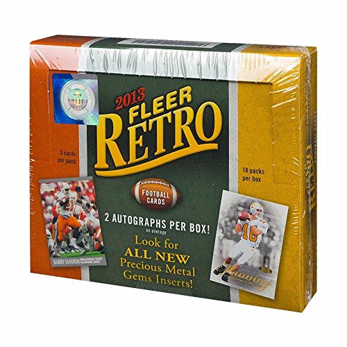 2013 Upper Deck Fleer Retro Football Hobby Box