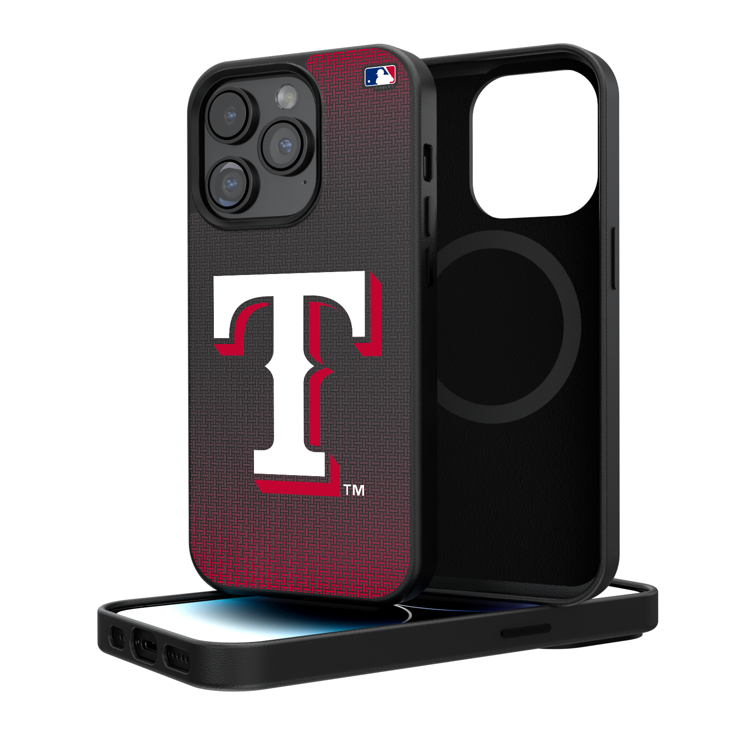 Texas Rangers Linen Magnetic Phone Case