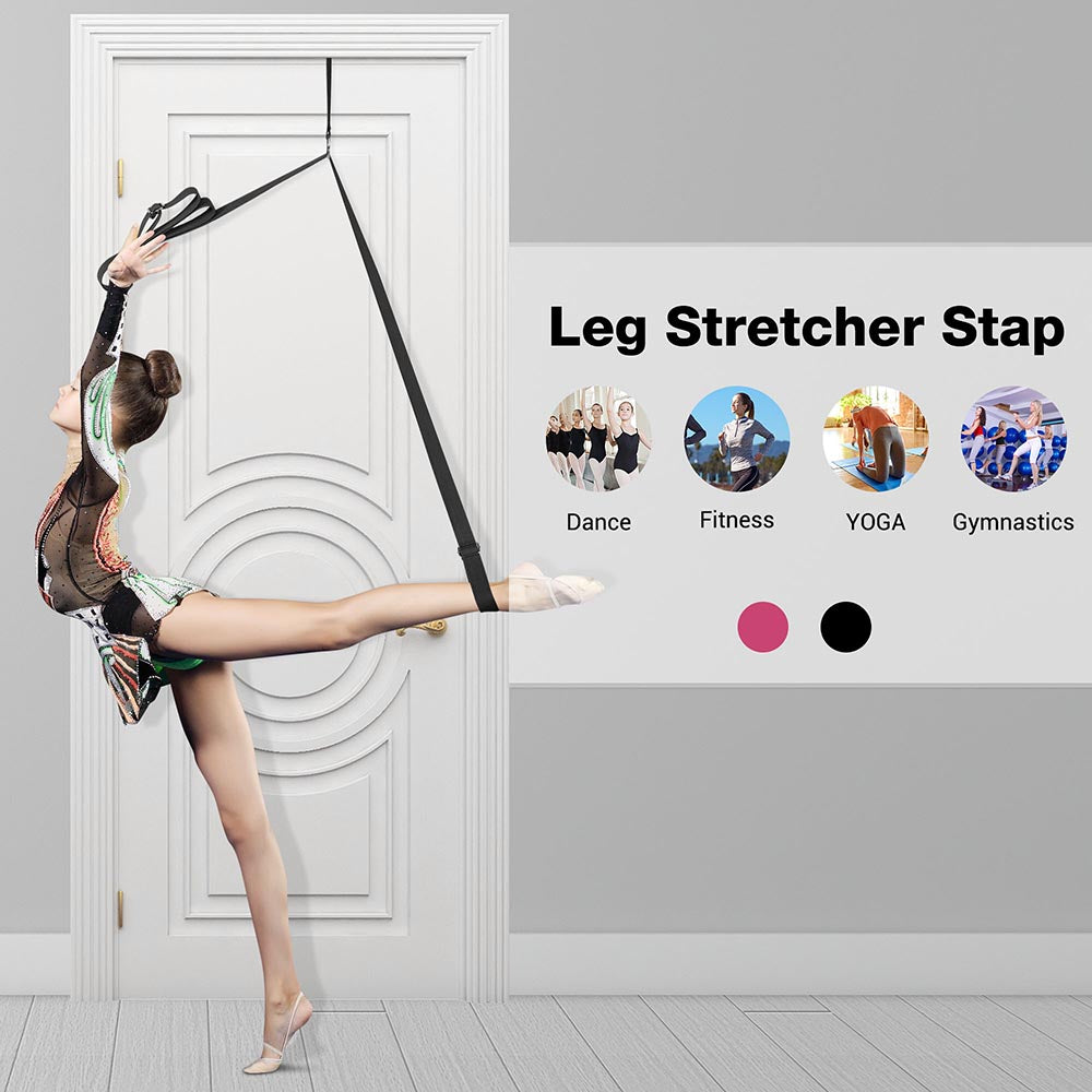 Yescom Stretch Strap with Door Anchor Yoga Swing Dancers Gymnastics