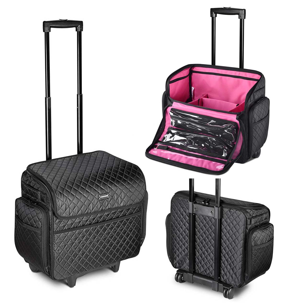 Byootique Rolling Hair Stylist Makeup Artist Hobby Case