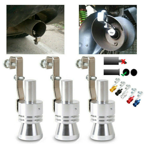Universal Car Turbo Sound Whistle Simulator Sound Pipe Auto Exhaust Muffler Pipe