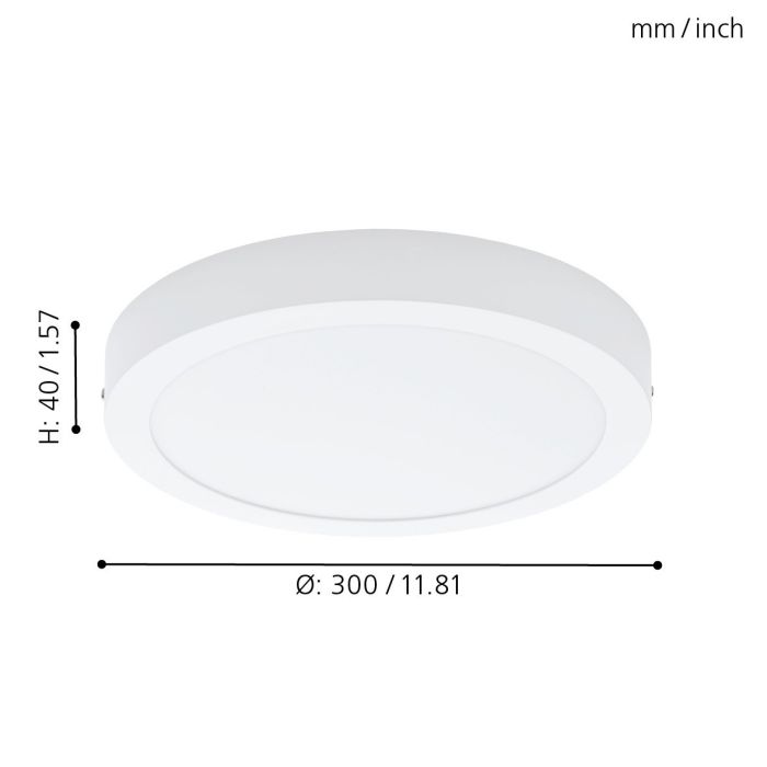 Round LED Surface Mount Downlights with Multiple CCT Options - Available in 4 Sizes and ETL/Energy Star Certified - Perfect for Residential and Commercial Spaces