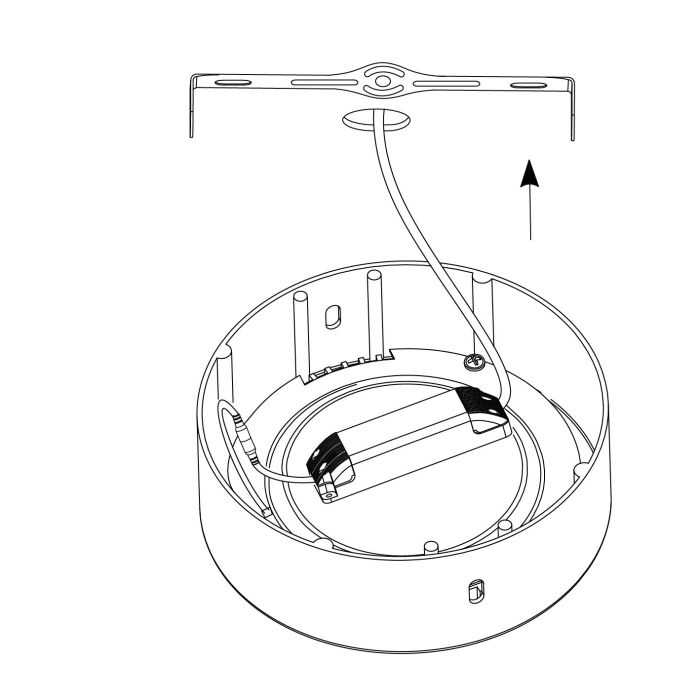 Round LED Surface Mount Downlights with Multiple CCT Options - Available in 4 Sizes and ETL/Energy Star Certified - Perfect for Residential and Commercial Spaces