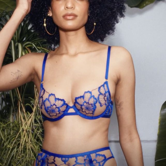 Bluebella Catalina Wired Bra in Egyptian Blue 42210