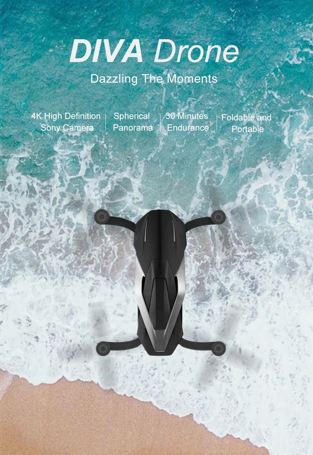 FUNSNAP DIVA 2 Drone