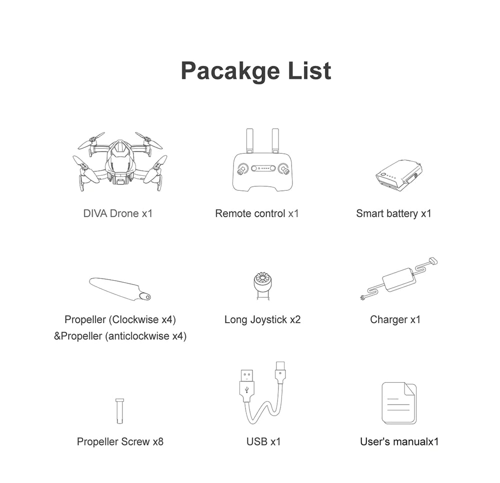 FUNSNAP DIVA 2 Drone