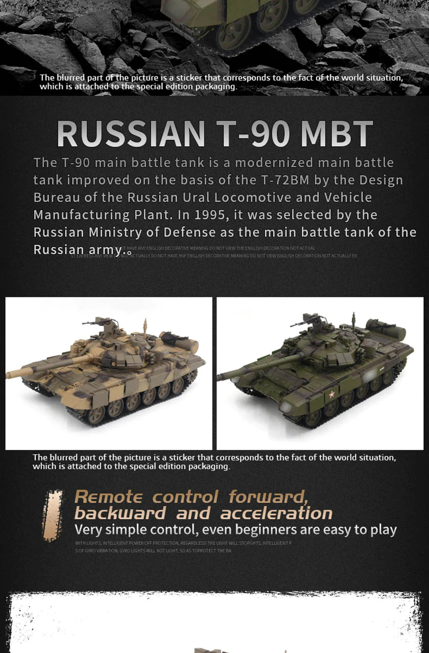 Heng Long RC Tank 3938-1 T90