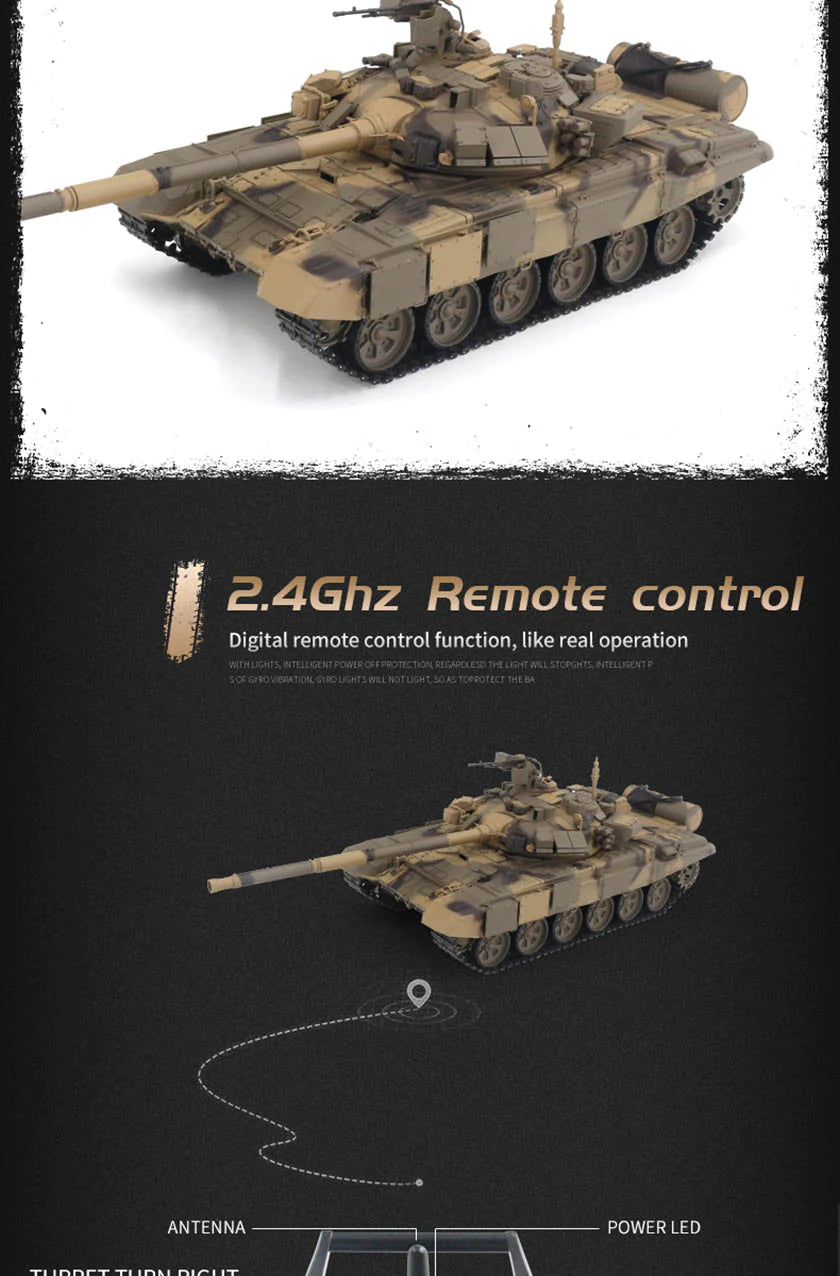 Heng Long RC Tank 3938-1 T90