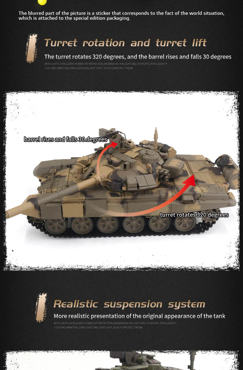 Heng Long RC Tank 3938-1 T90