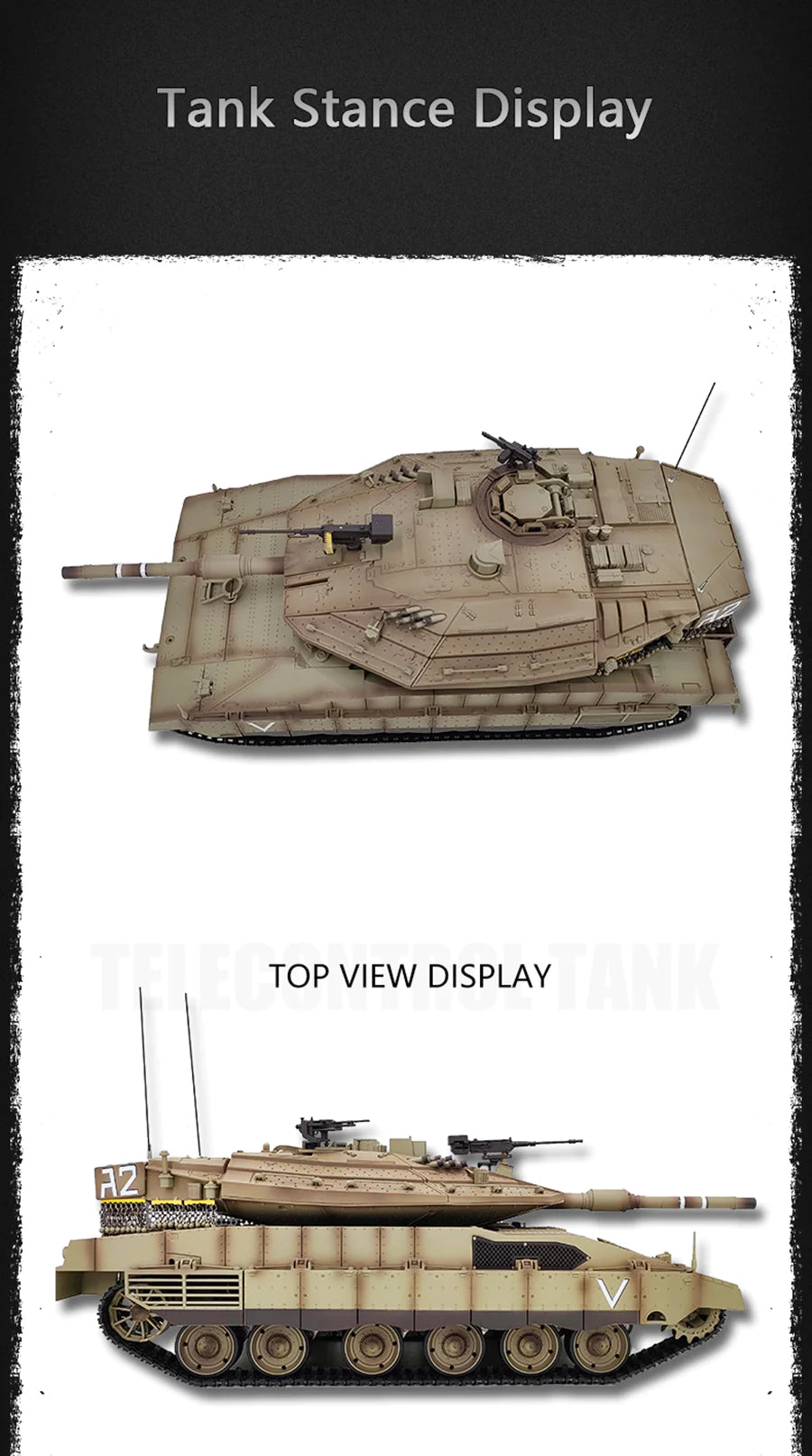 Heng Long Tank 3858 Merkava MK IV