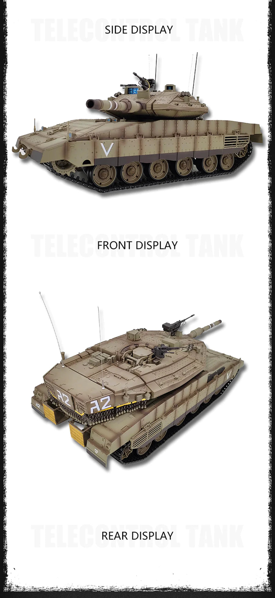 Heng Long Tank 3858 Merkava MK IV