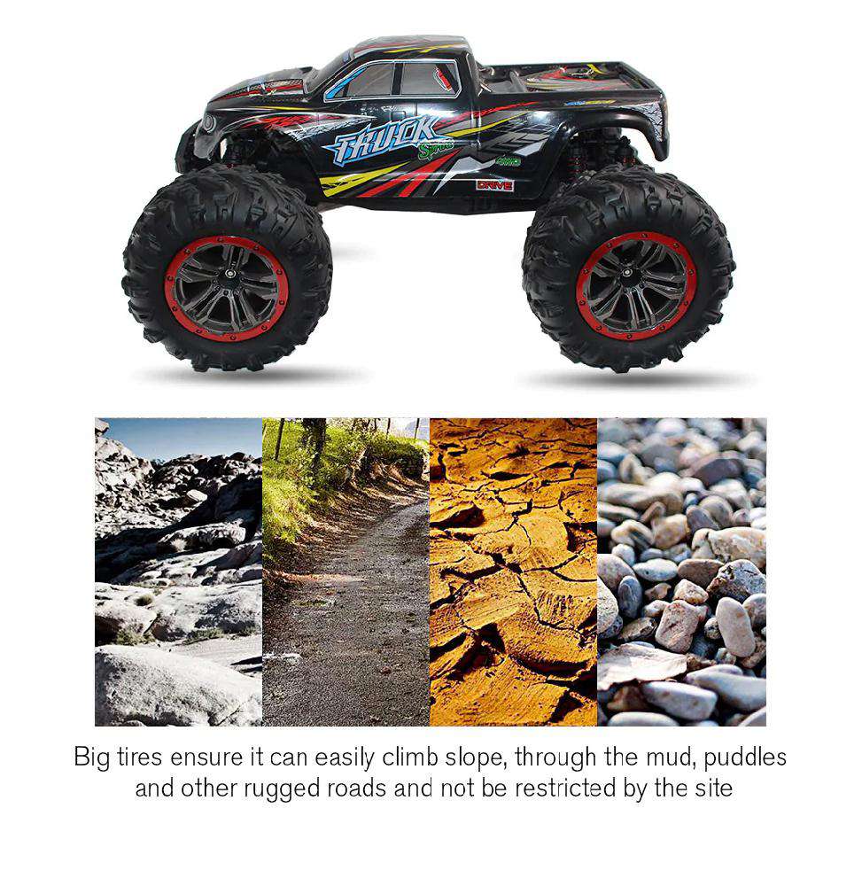 RC Truck 2.4G 1:10 racing high speed off-road vehicle professional RC Car