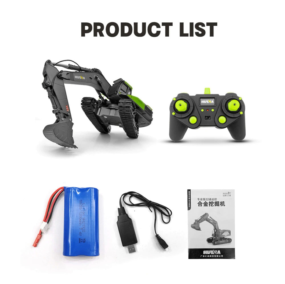 Huina 1593 Alloy Excavator